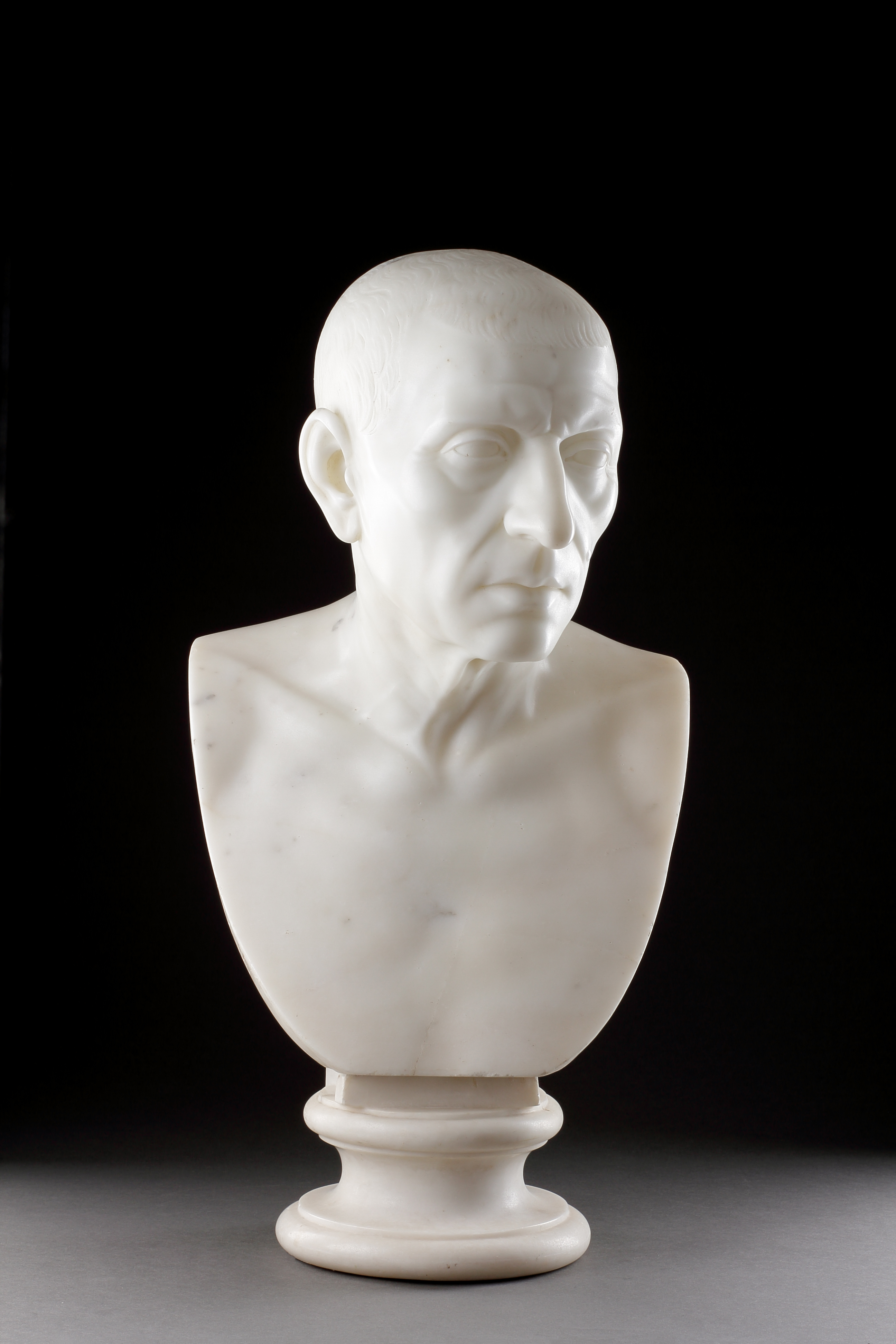 An ‘After the Antique’ Marble Portrait Bust of Cicero